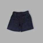 Boys Linen Short – Black Plain Design