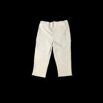 Boys Linen Trouser – Light Beige Plain Design